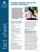 Intimacy During and After Cancer Treatment Intimacy During and After Cancer Treatment